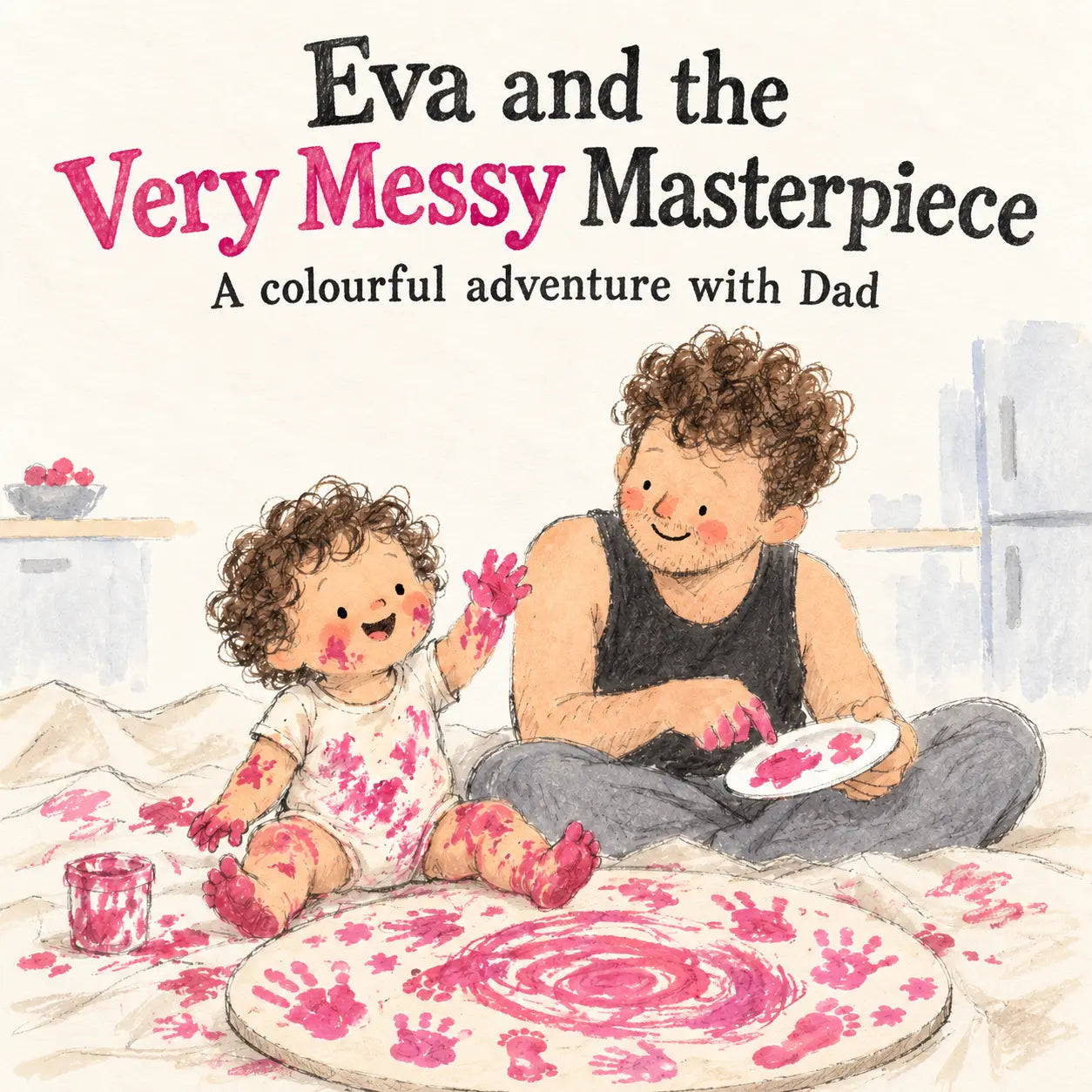 Example cover: Eva and the Very Messy Masterpiece