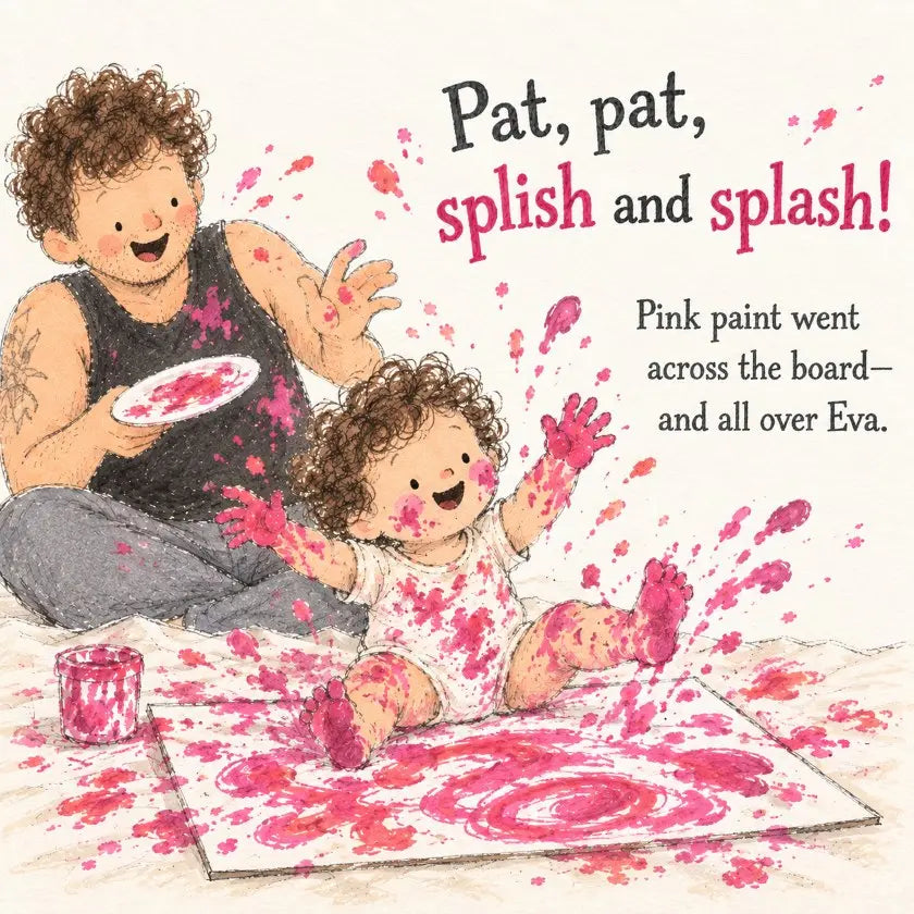 Eva and the Very Messy Masterpiece, story page 8
